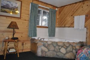 Hot Tub in Big Bear Frontier cabin