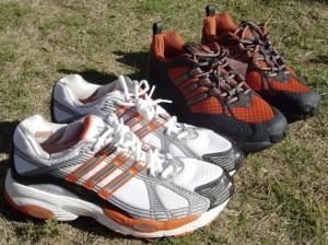 This is the cleanest your running shoes will ever look. 