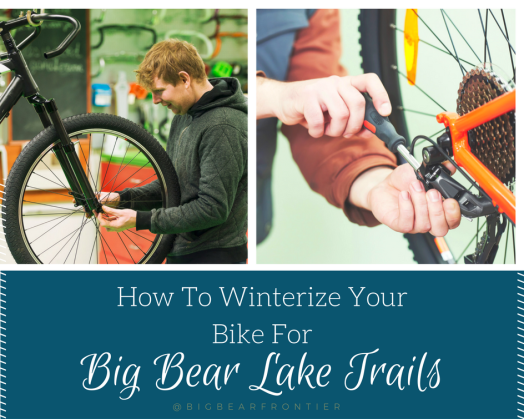 winterize bicycle big bear lake