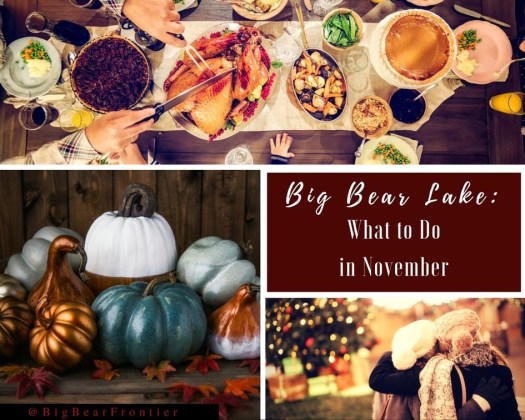 big bear lake activities november