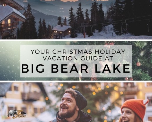 Christmas holiday vacation big bear lake California